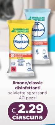 Napisan limone/classic disinfettanti