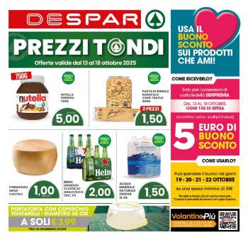 Volantino Despar - 13/10/2025 - 18/10/2025.
