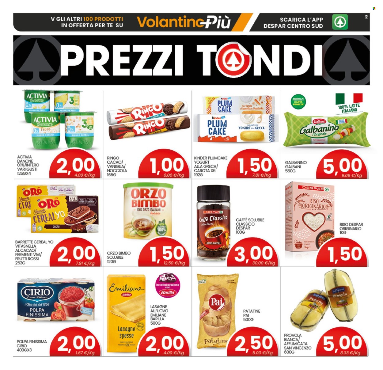 Volantino Eurospar - 13/10/2025 - 18/10/2025. Pagina 2