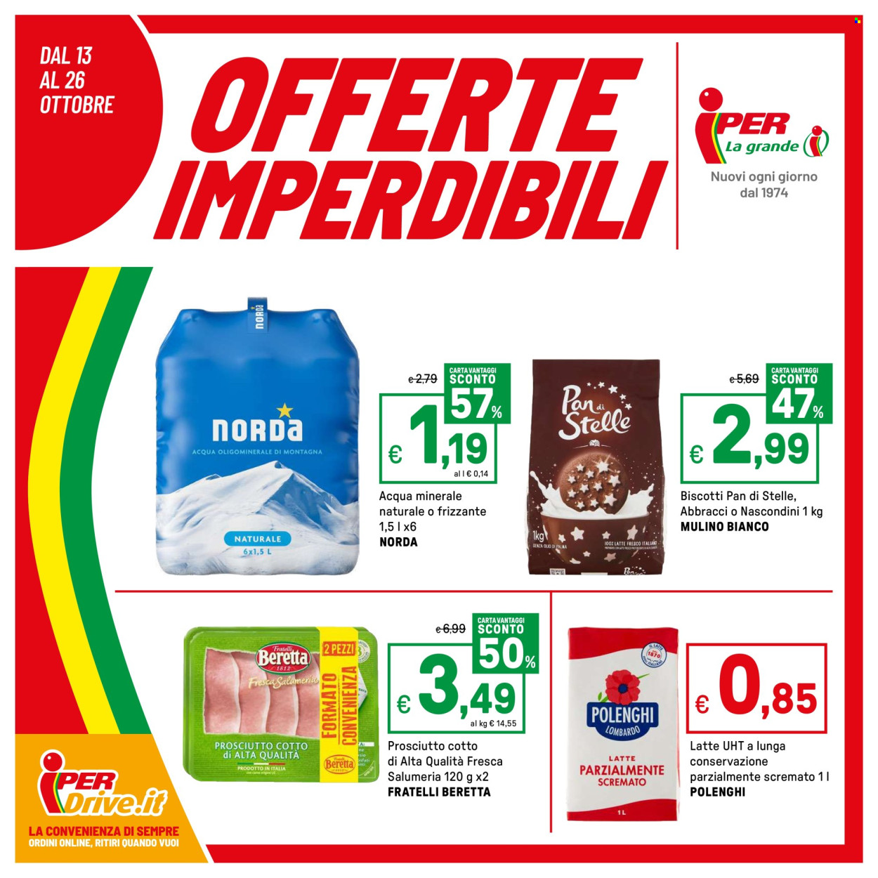 Volantino Iper, La grande i - 13/10/2025 - 26/10/2025. Pagina 1