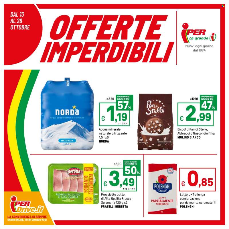 Volantino Iper, La grande i - 13/10/2025 - 26/10/2025.