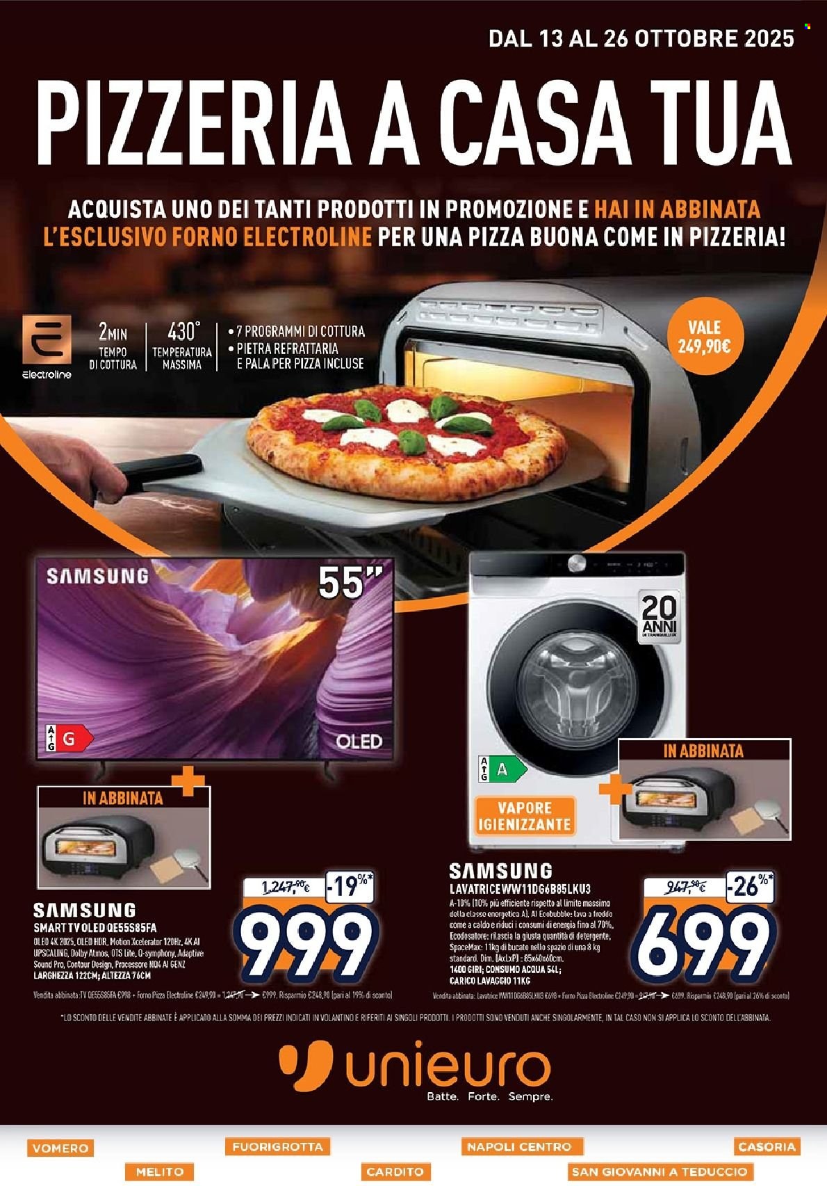 Volantino Unieuro - 13/10/2025 - 26/10/2025. Pagina 1