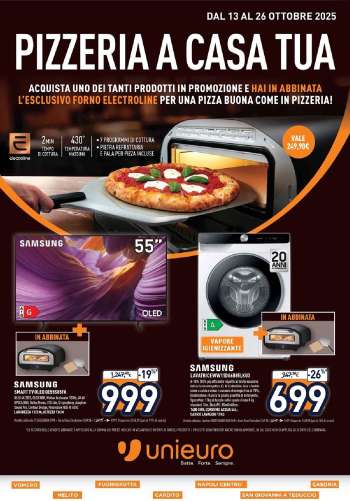 Volantino Unieuro - 13/10/2025 - 26/10/2025.