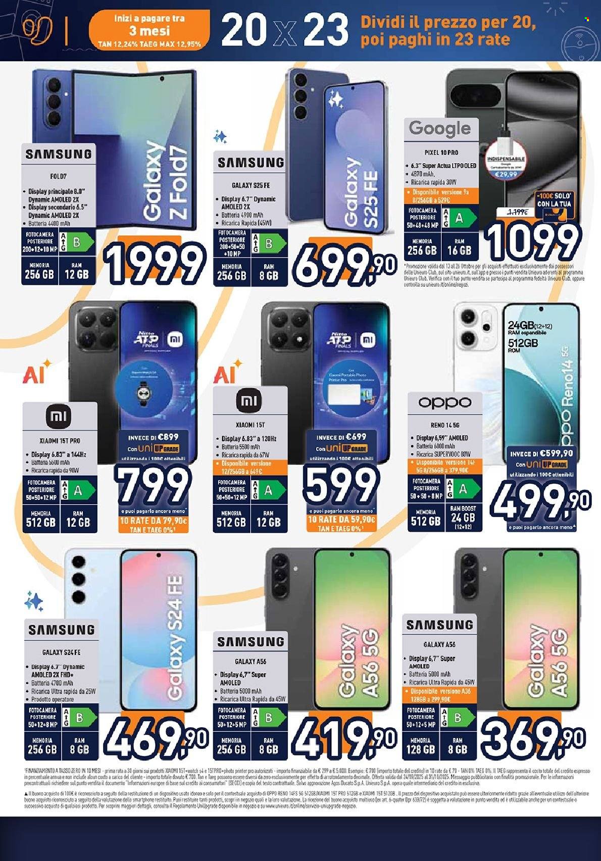 Volantino Unieuro - 13/10/2025 - 26/10/2025. Pagina 6