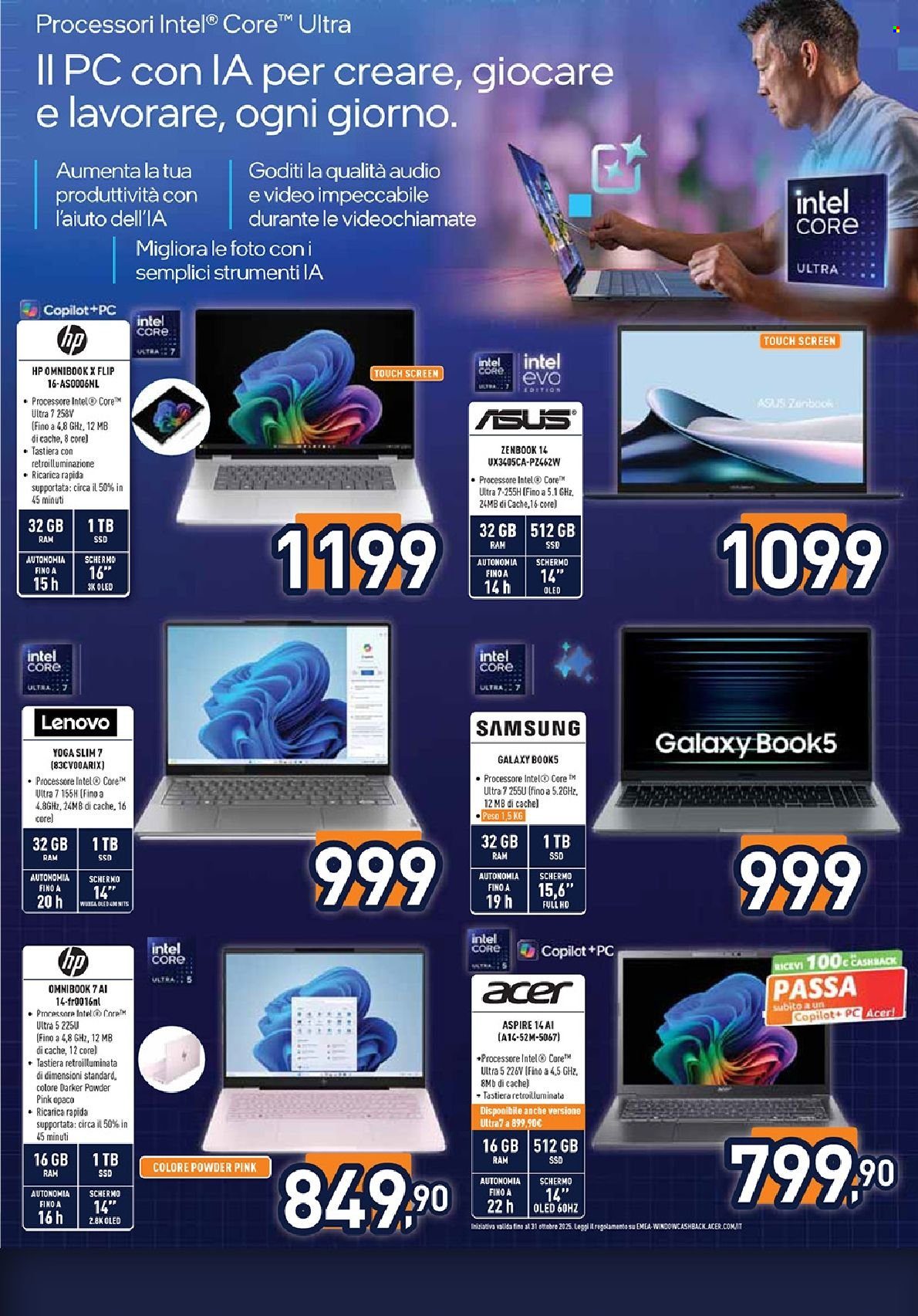 Volantino Unieuro - 13/10/2025 - 26/10/2025. Pagina 13