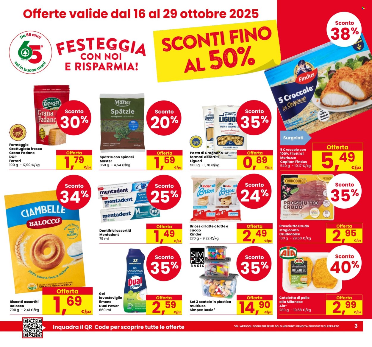 Volantino Eurospar - 16/10/2025 - 29/10/2025. Pagina 3