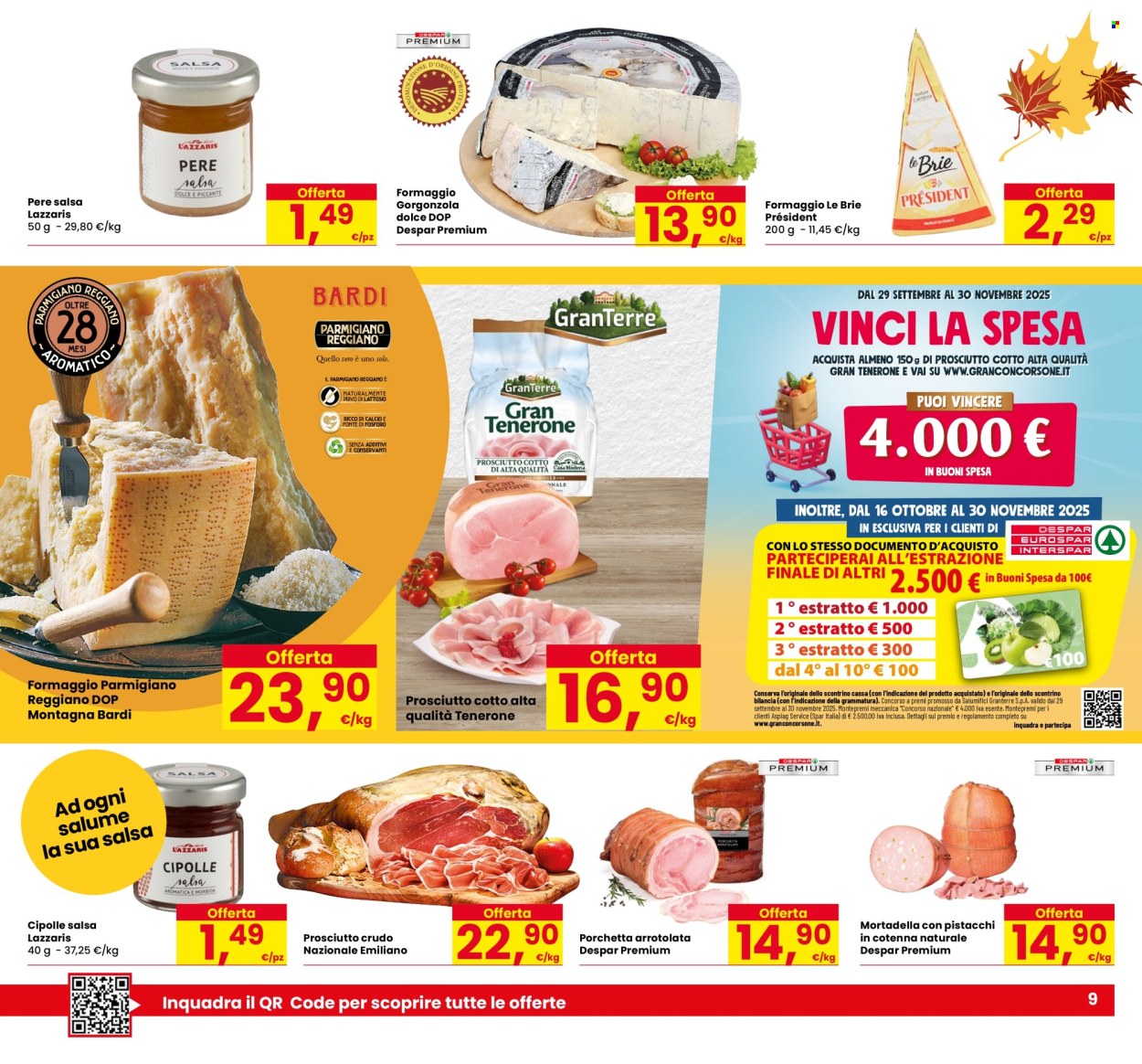 Volantino Eurospar - 16/10/2025 - 29/10/2025. Pagina 9