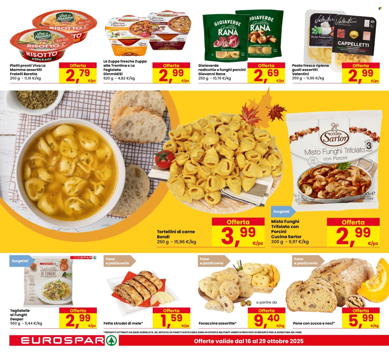 Volantino Eurospar - 16/10/2025 - 29/10/2025. Pagina 12