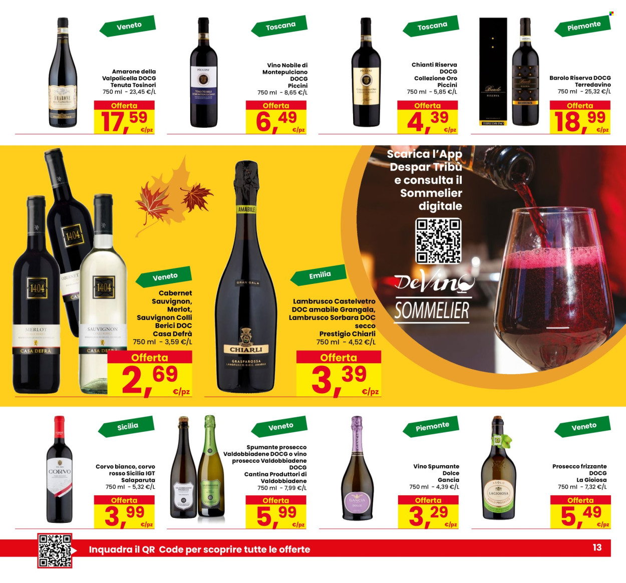 Volantino Eurospar - 16/10/2025 - 29/10/2025. Pagina 13