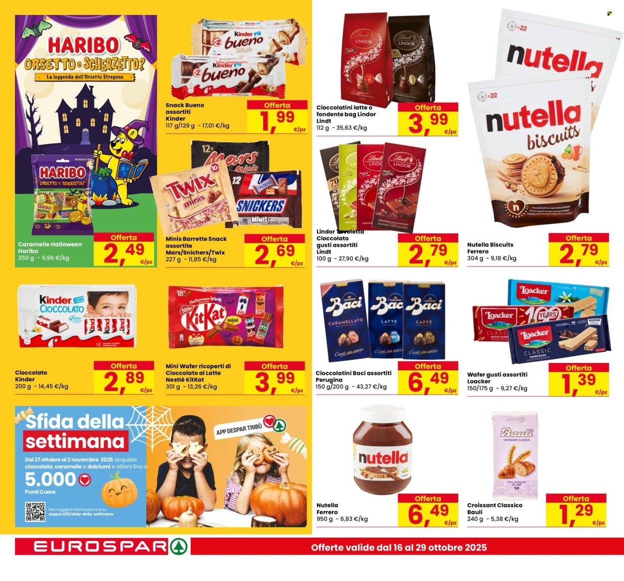 Volantino Eurospar - 16/10/2025 - 29/10/2025. Pagina 14