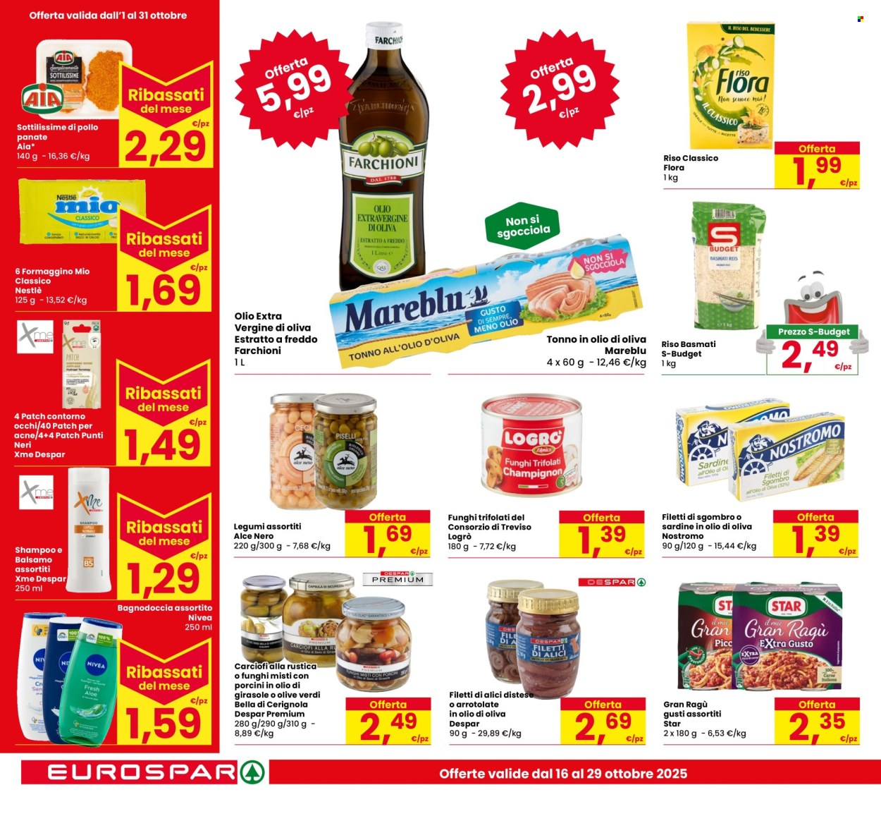Volantino Eurospar - 16/10/2025 - 29/10/2025. Pagina 16