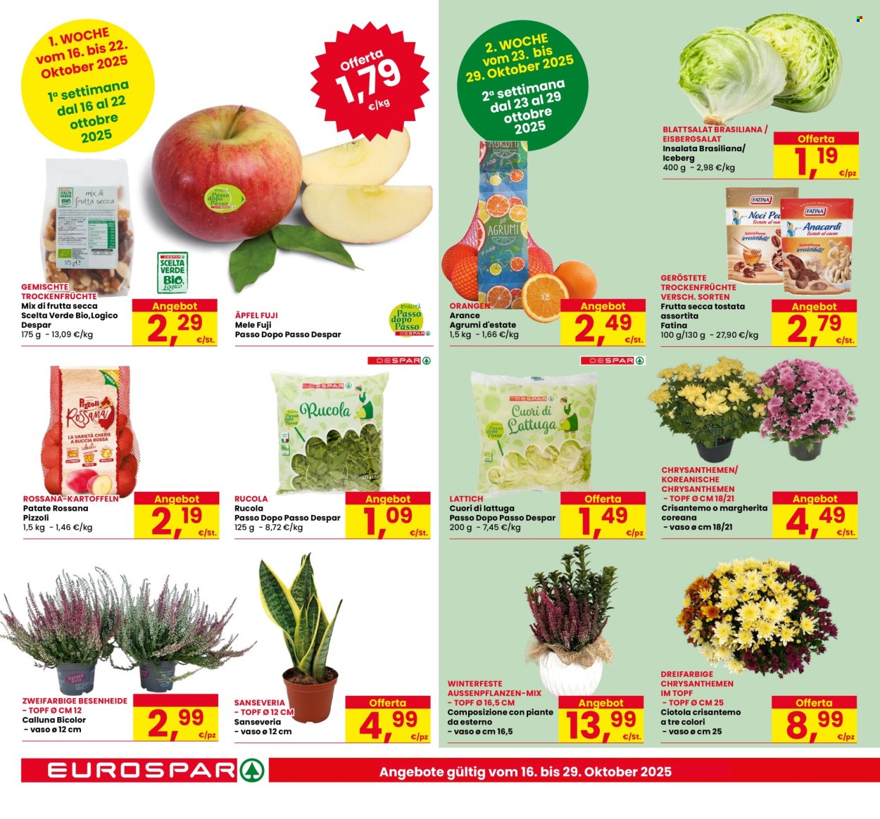 Volantino Eurospar - 16/10/2025 - 29/10/2025. Pagina 4