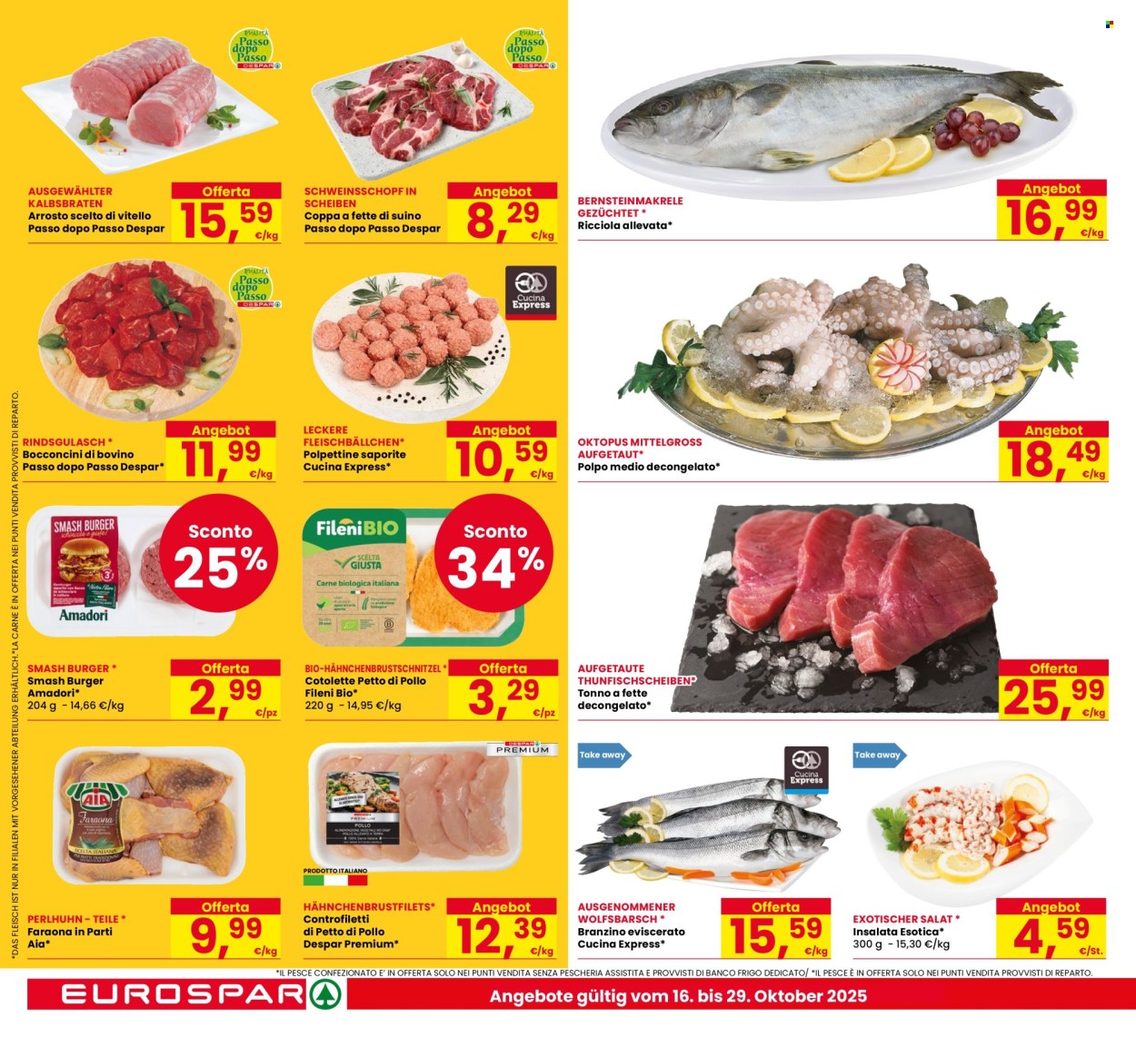Volantino Eurospar - 16/10/2025 - 29/10/2025. Pagina 6