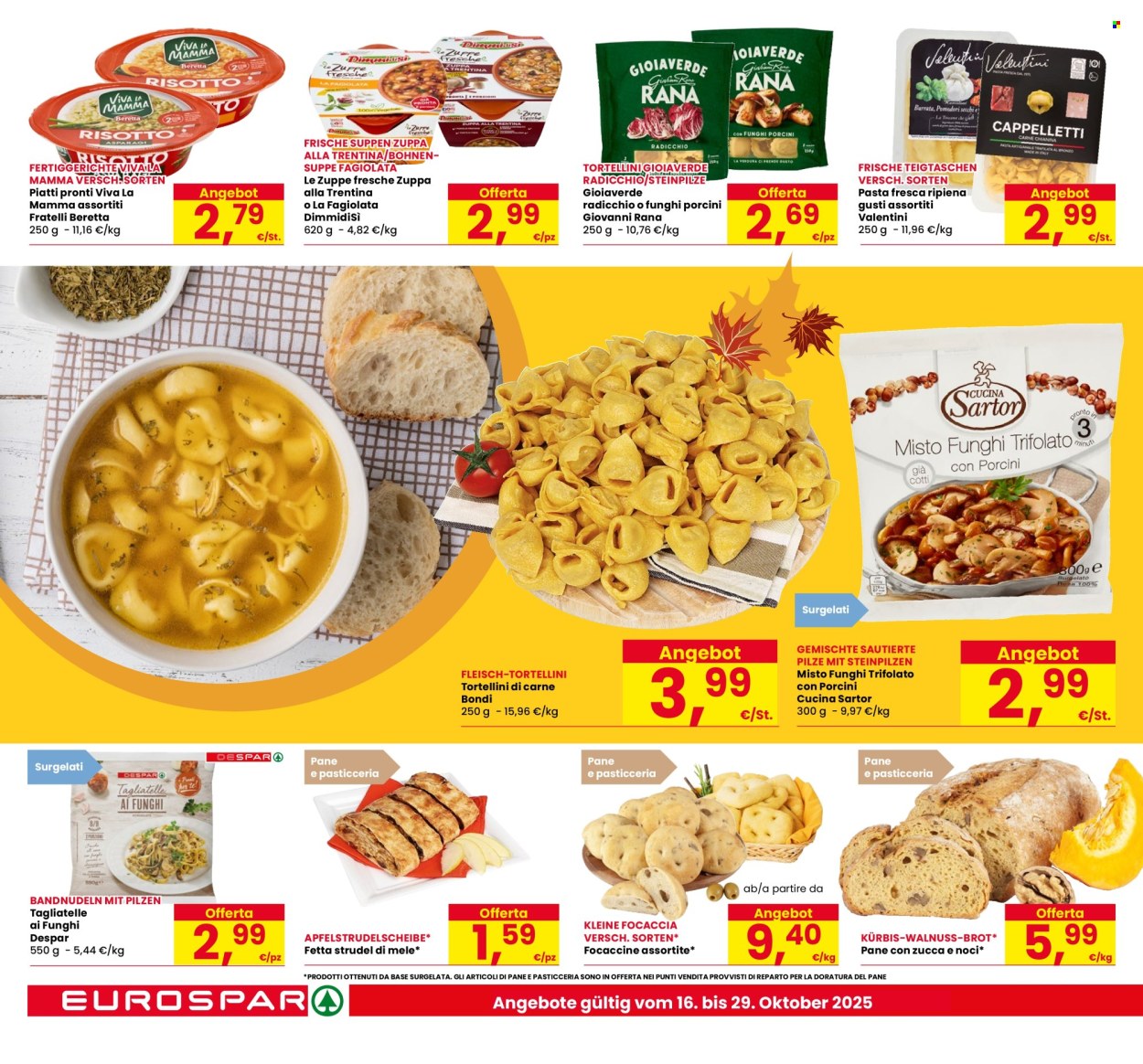 Volantino Eurospar - 16/10/2025 - 29/10/2025. Pagina 12