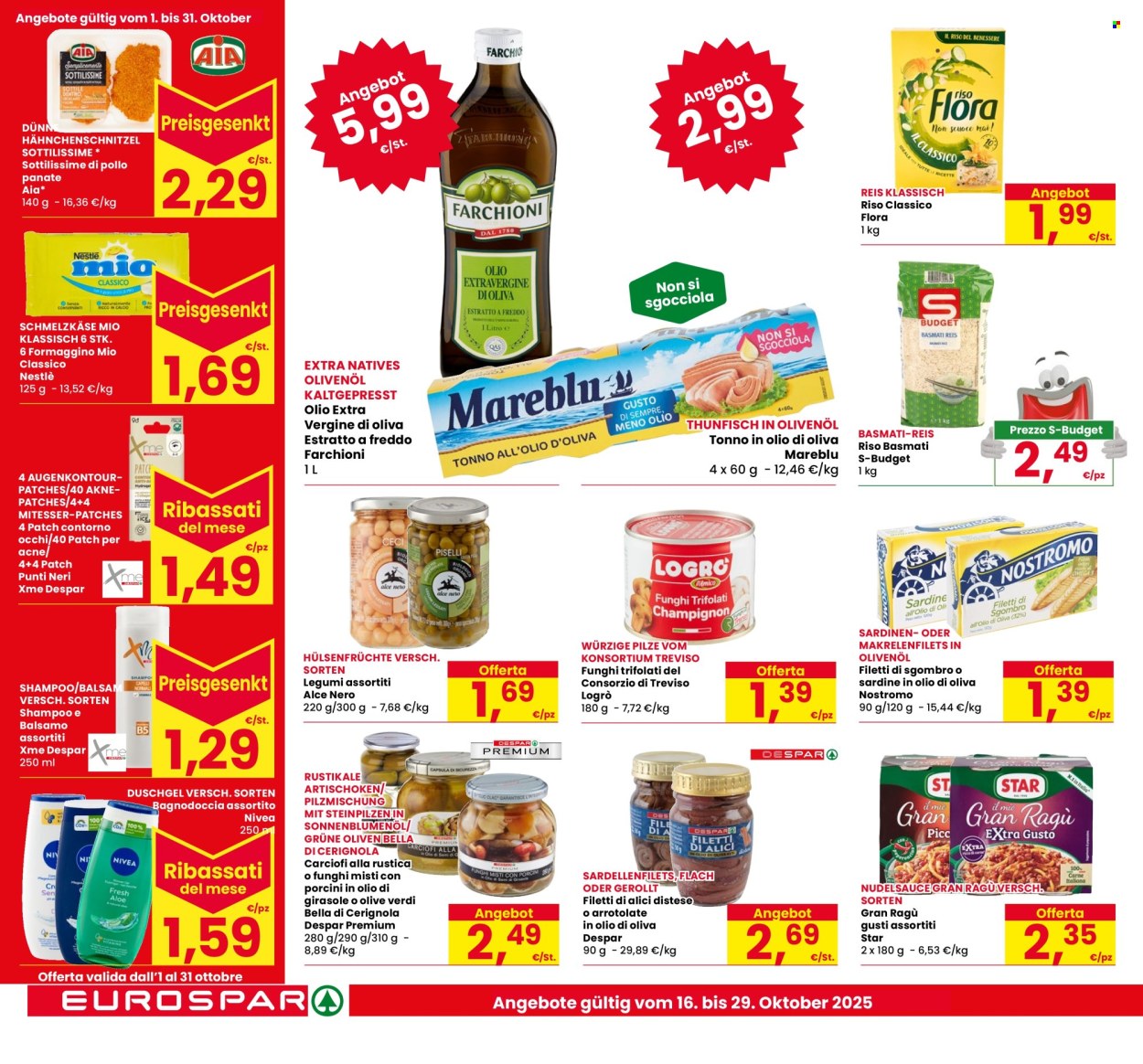 Volantino Eurospar - 16/10/2025 - 29/10/2025. Pagina 16