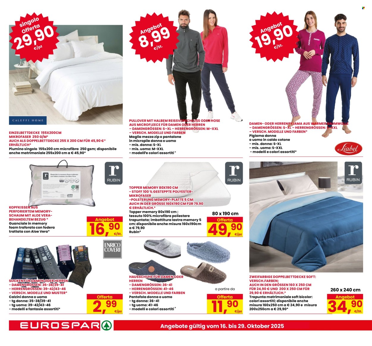 Volantino Eurospar - 16/10/2025 - 29/10/2025. Pagina 18