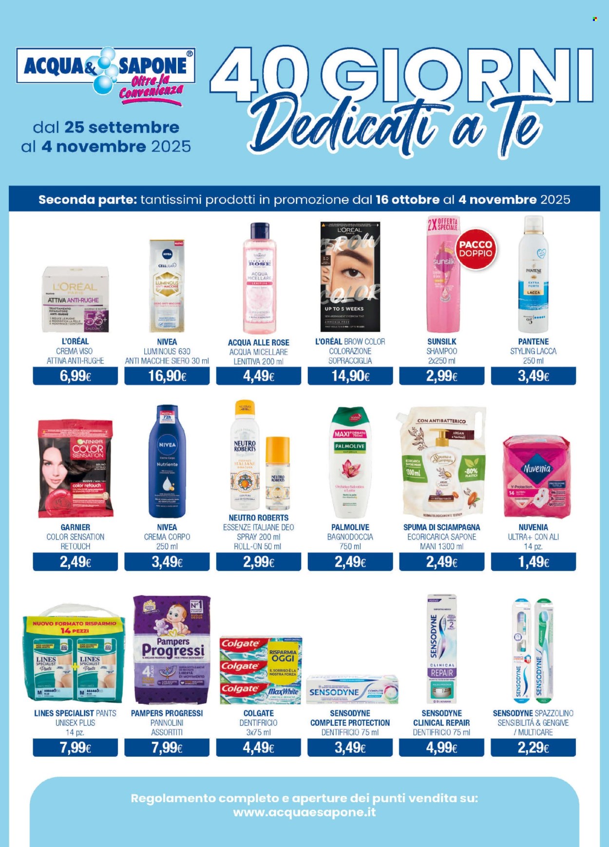 Volantino Acqua & Sapone - 16/10/2025 - 4/11/2025. Pagina 2