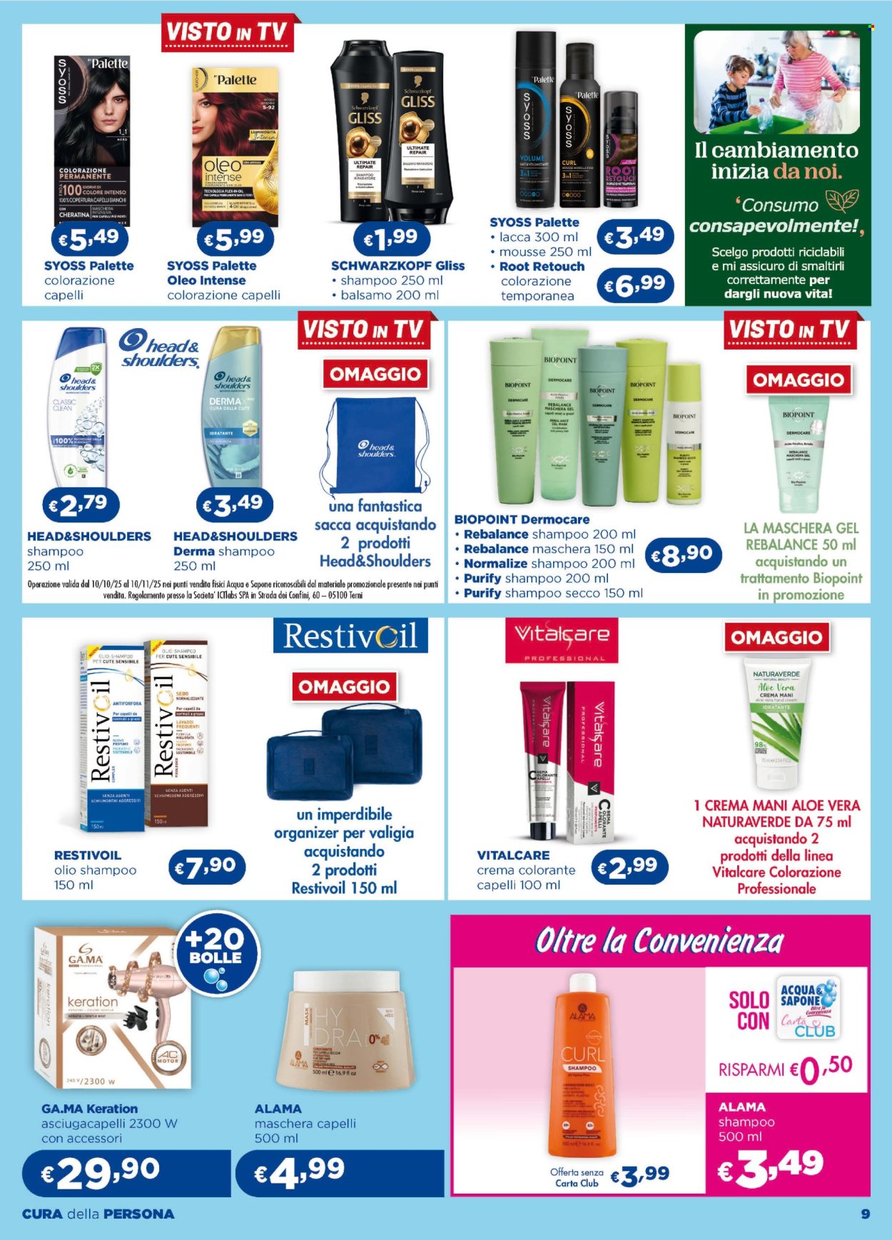 Volantino Acqua & Sapone - 16/10/2025 - 4/11/2025. Pagina 9