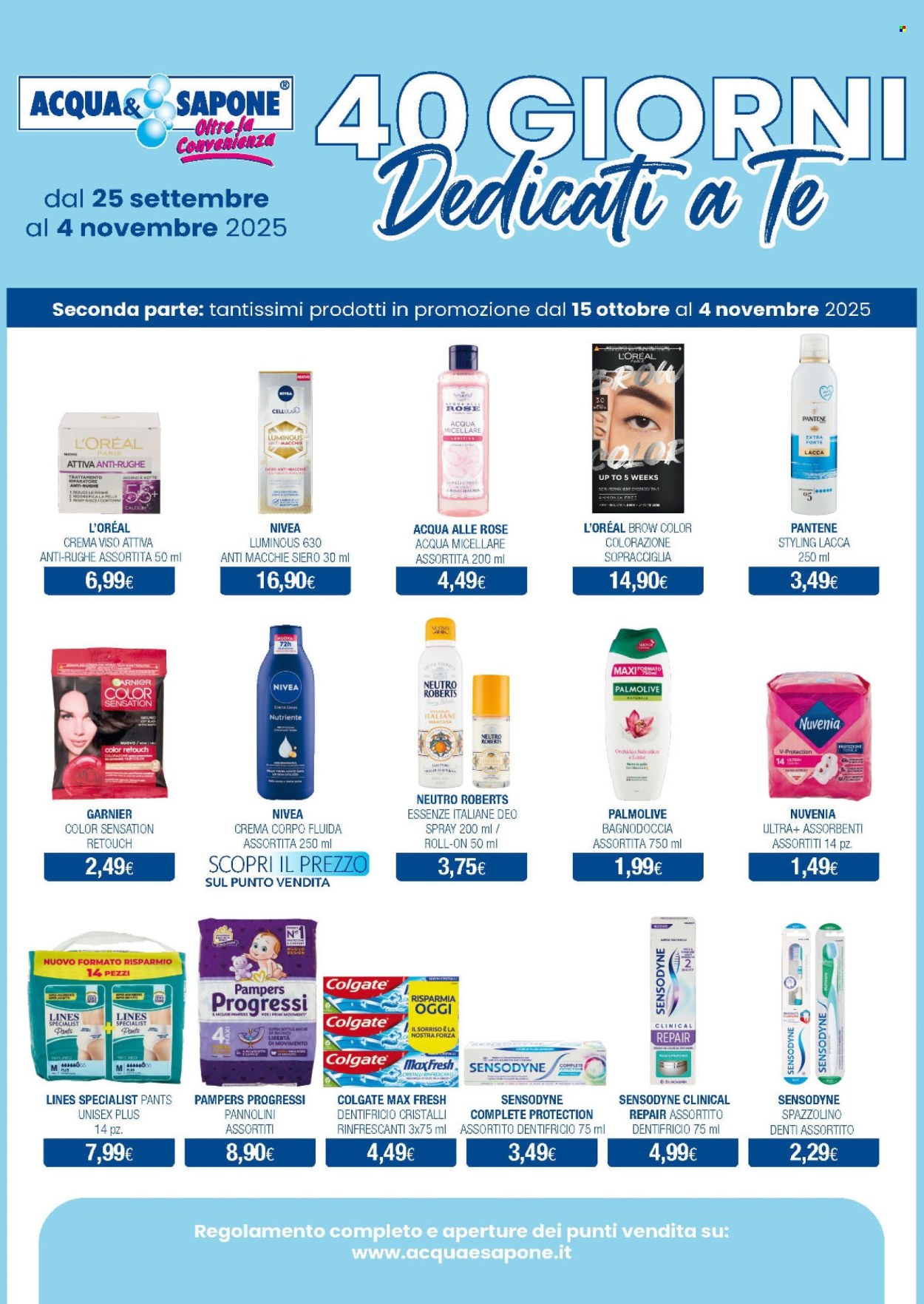 Volantino Acqua & Sapone - 15/10/2025 - 2/11/2025. Pagina 2