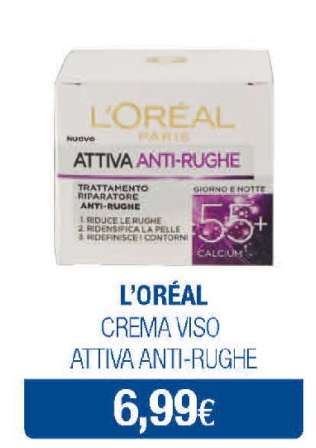 L'ORÉAL CREMA VISO ATTIVA ANTI-RUGHE