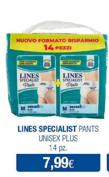LINES SPECIALIST PANTS UNISEX PLUS
