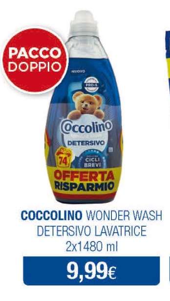 COCCOLINO WONDER WASH DETERSIVO LAVATRICE