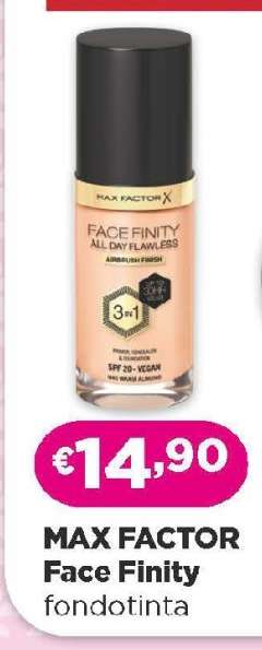 MAX FACTOR Face Finity