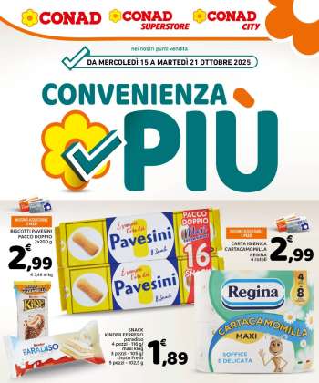 Volantino Conad - 15/10/2025 - 21/10/2025.