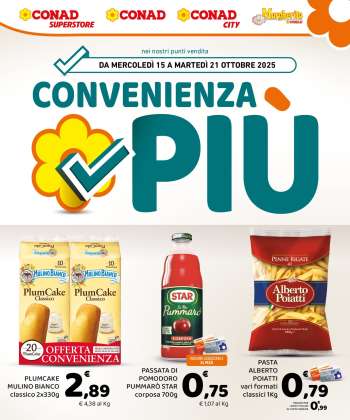 Volantino Conad - 15/10/2025 - 21/10/2025.