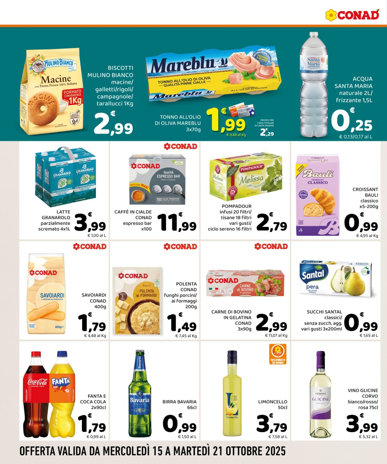 Volantino Conad - 15/10/2025 - 21/10/2025. Pagina 4