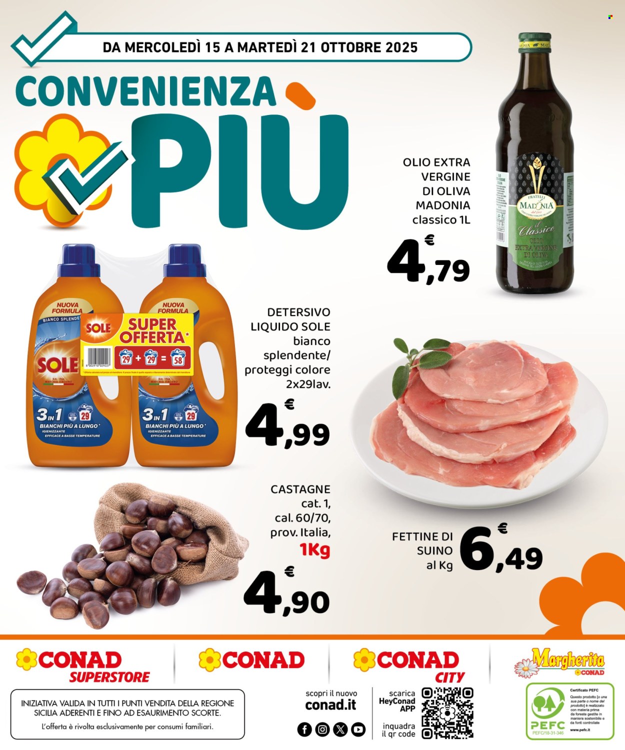 Volantino Conad - 15/10/2025 - 21/10/2025. Pagina 8