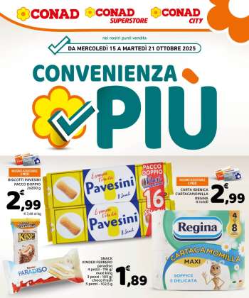Volantino Conad - 15/10/2025 - 21/10/2025.