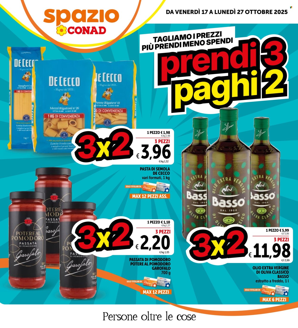 Volantino Spazio Conad - 17/10/2025 - 27/10/2025. Pagina 1