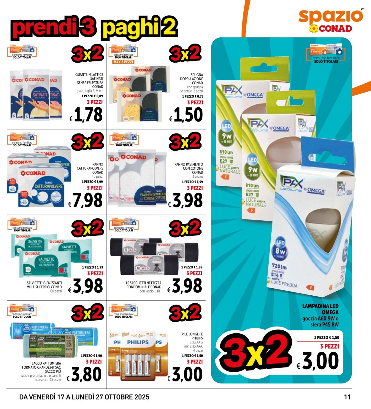 Volantino Spazio Conad - 17/10/2025 - 27/10/2025. Pagina 11