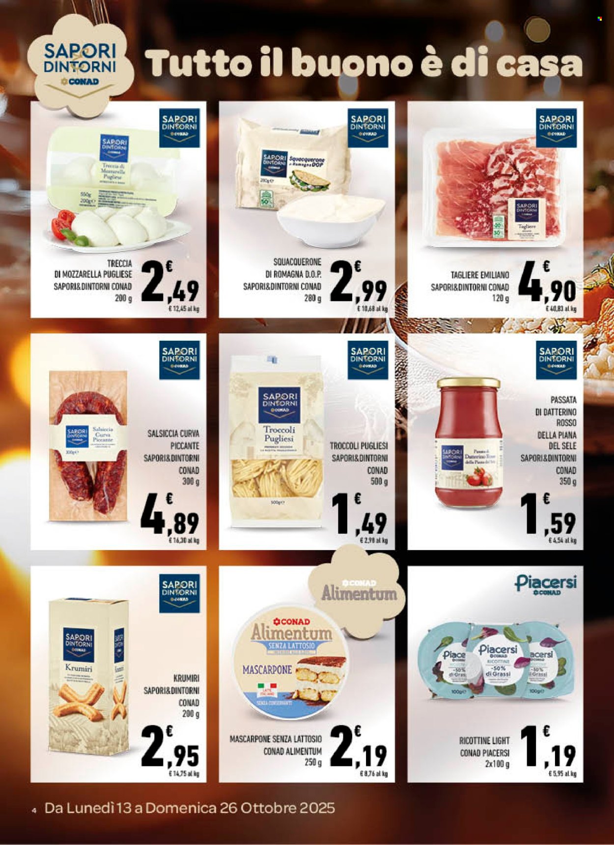 Volantino Conad - 13/10/2025 - 26/10/2025. Pagina 4