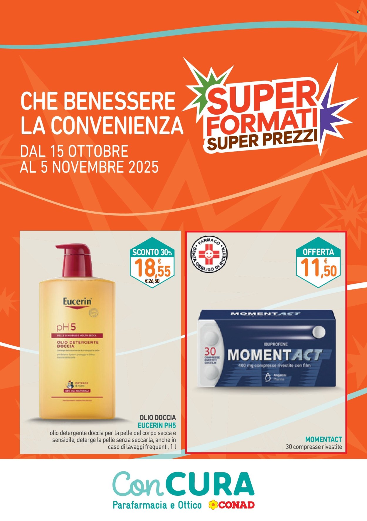 Volantino Spazio Conad - 15/10/2025 - 5/11/2025. Pagina 1