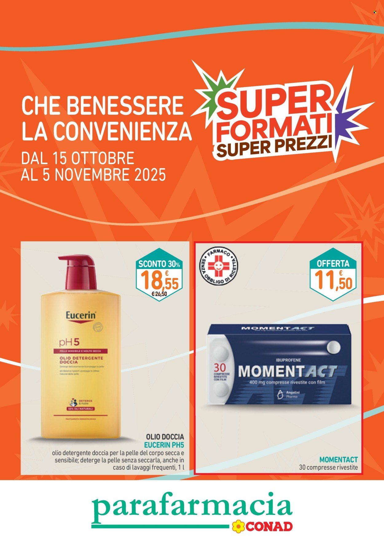 Volantino Conad - 15/10/2025 - 5/11/2025. Pagina 1