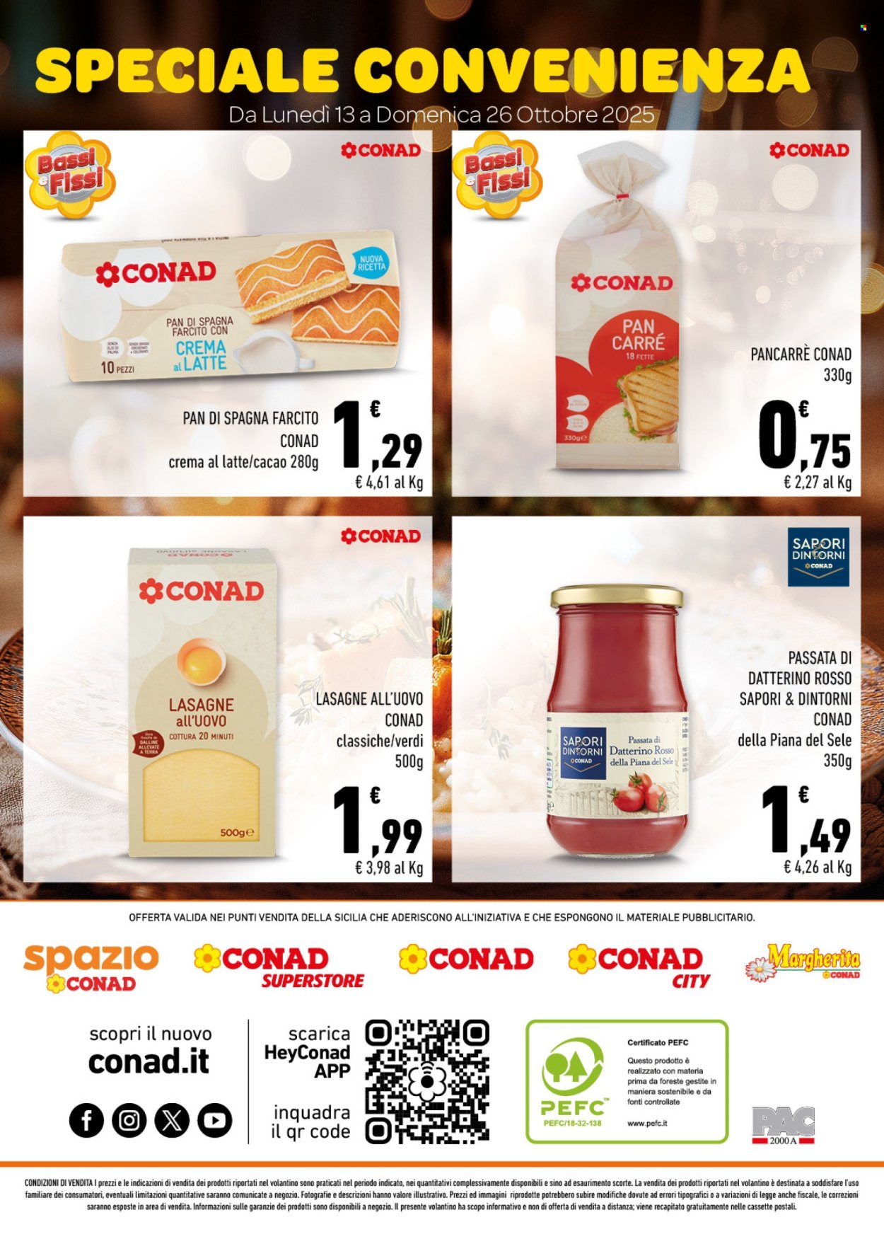 Volantino Conad - 13/10/2025 - 26/10/2025. Pagina 8