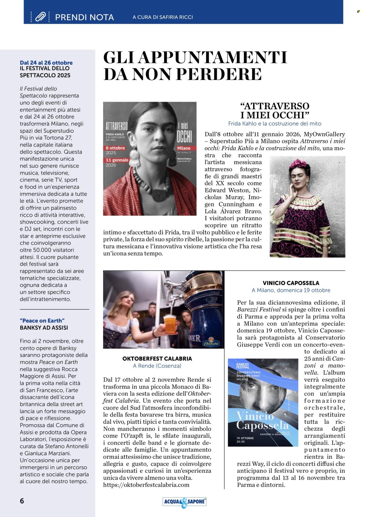 Volantino Acqua & Sapone - 1/10/2025 - 31/10/2025. Pagina 6