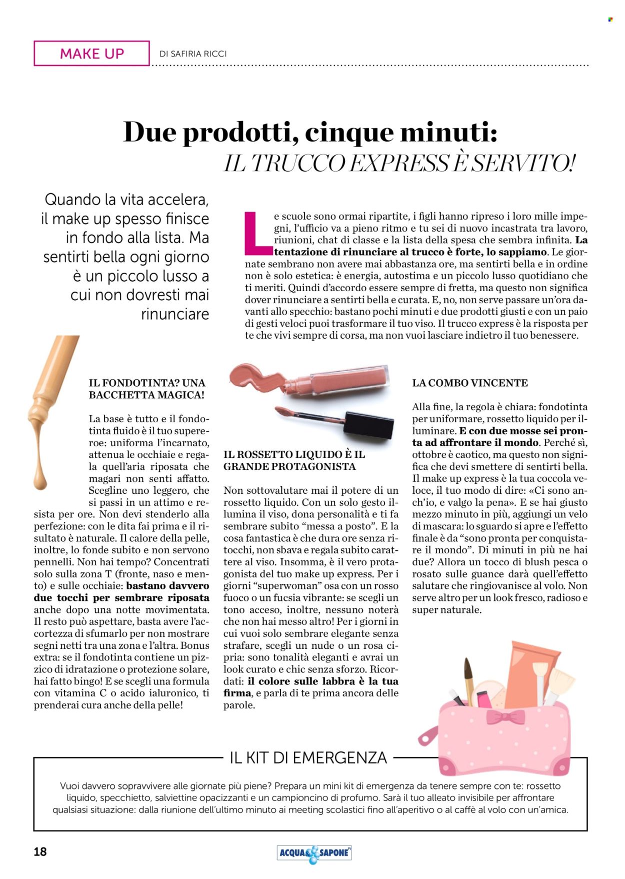 Volantino Acqua & Sapone - 1/10/2025 - 31/10/2025. Pagina 18