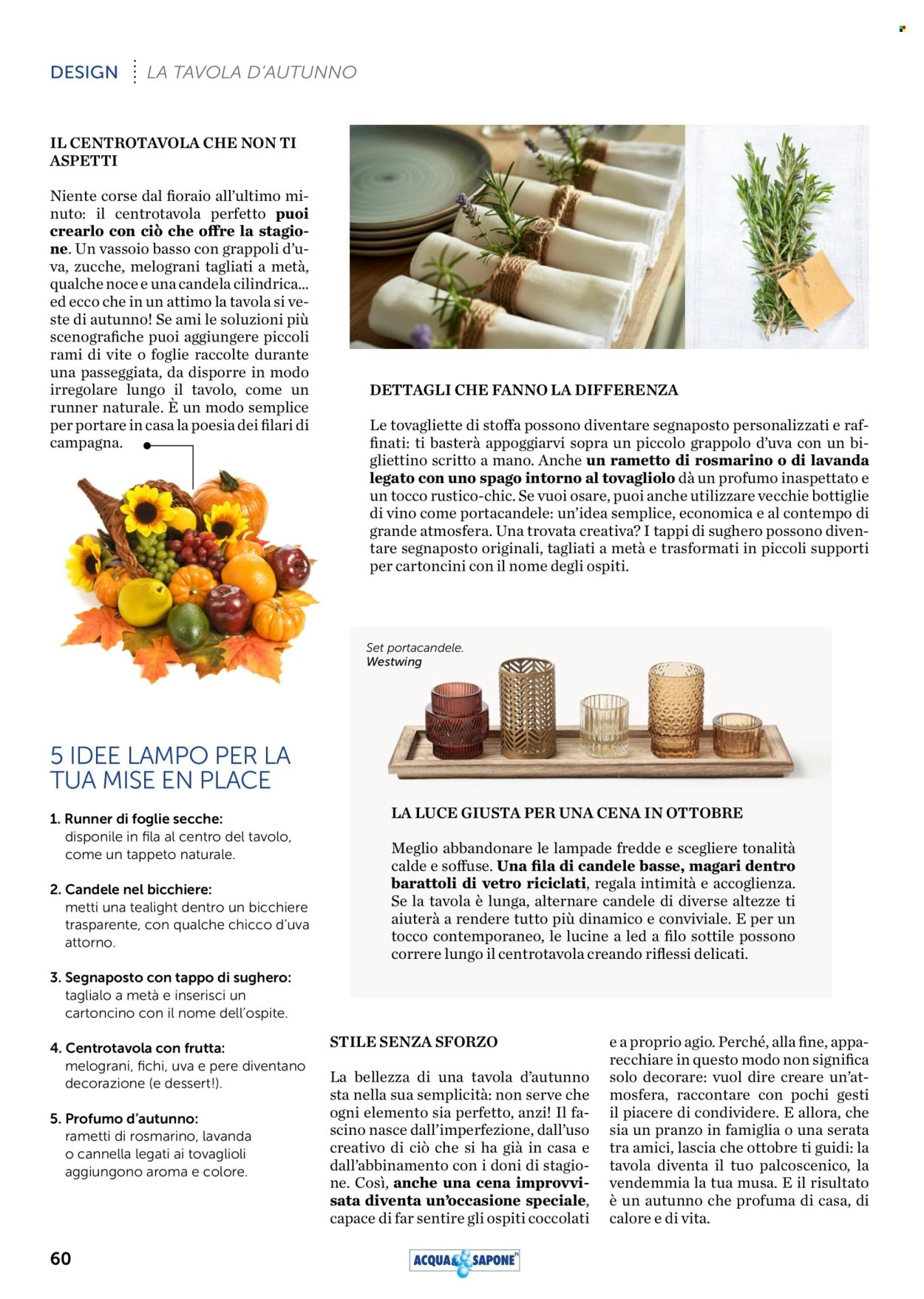 Volantino Acqua & Sapone - 1/10/2025 - 31/10/2025. Pagina 60
