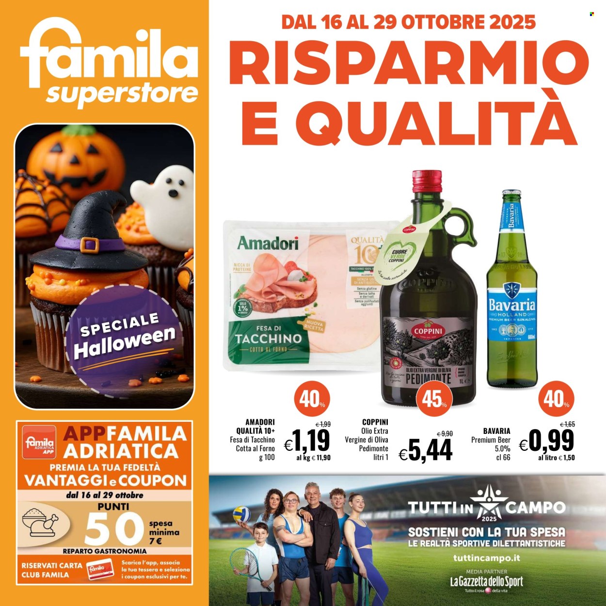 Volantino Famila - 16/10/2025 - 29/10/2025. Pagina 1