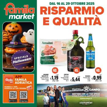 Volantino Famila - 16/10/2025 - 29/10/2025.