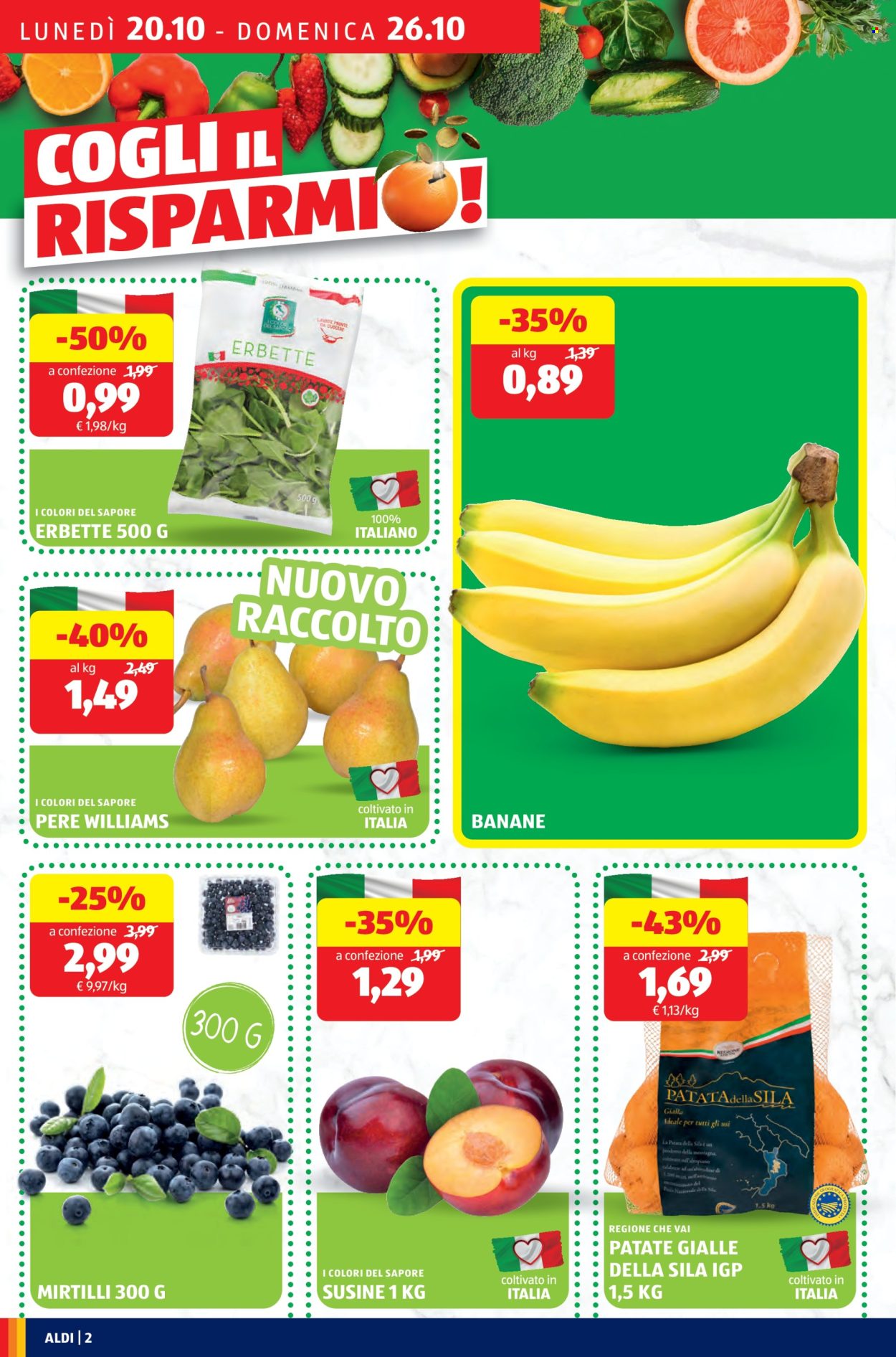 Volantino Aldi - 20/10/2025 - 26/10/2025. Pagina 2
