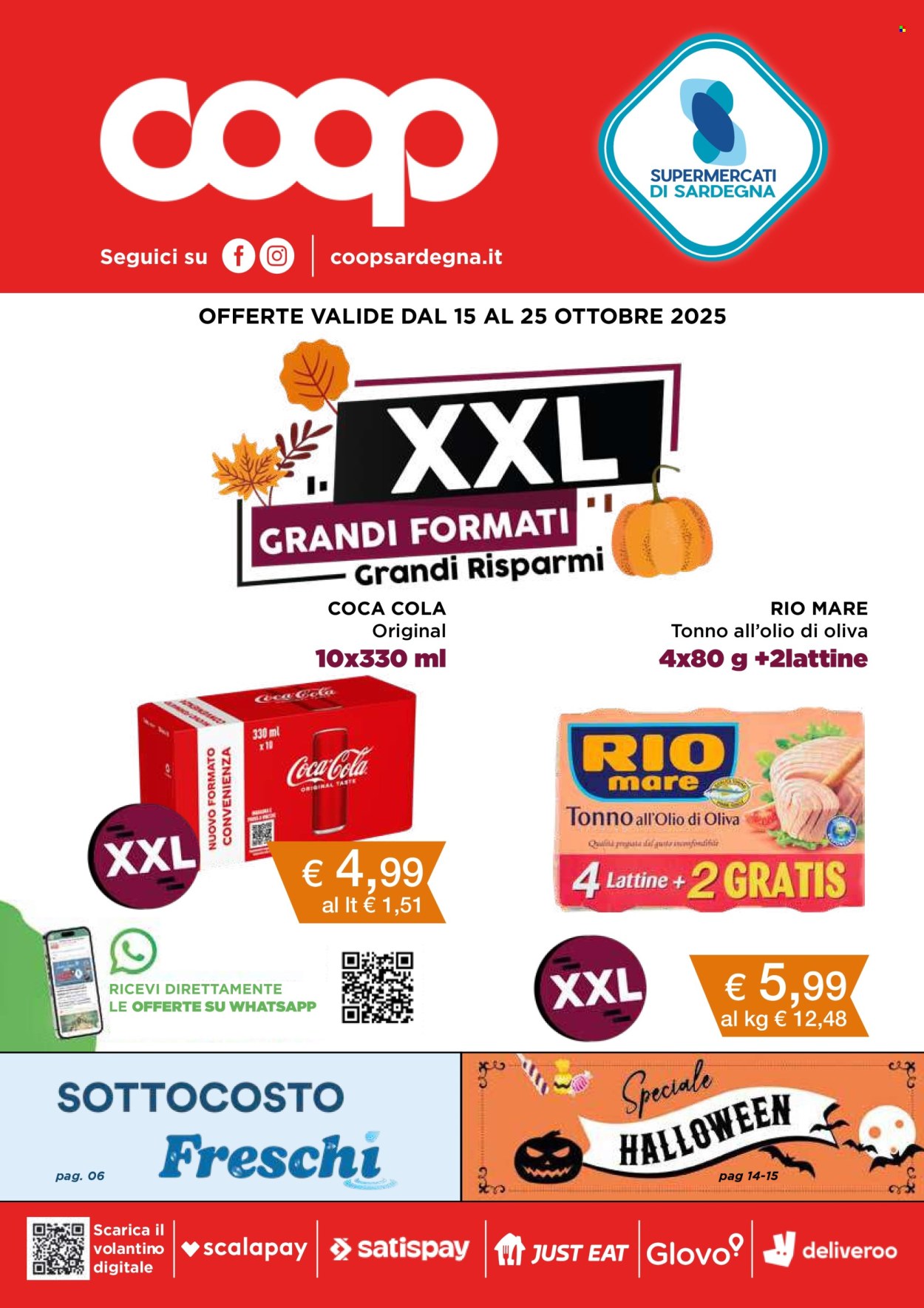 Volantino Coop - 15/10/2025 - 25/10/2025. Pagina 1