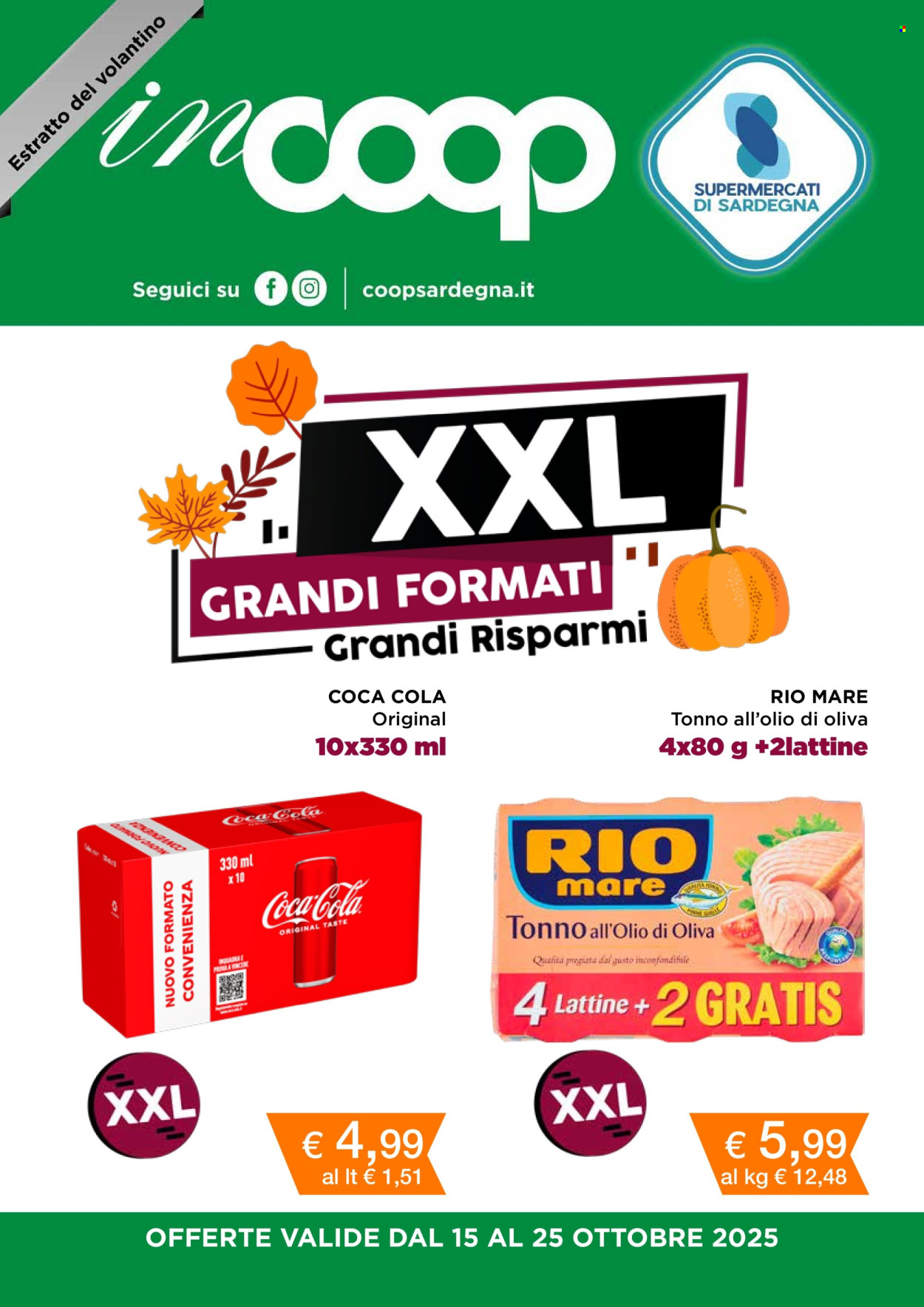 Volantino Coop - 15/10/2025 - 25/10/2025. Pagina 1