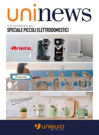Volantino Unieuro - 13/10/2025 - 26/10/2025.