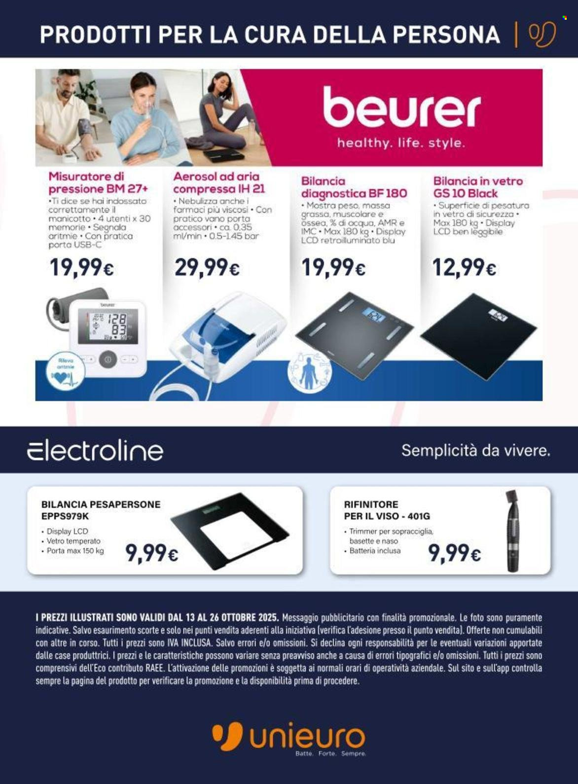 Volantino Unieuro - 13/10/2025 - 26/10/2025. Pagina 25
