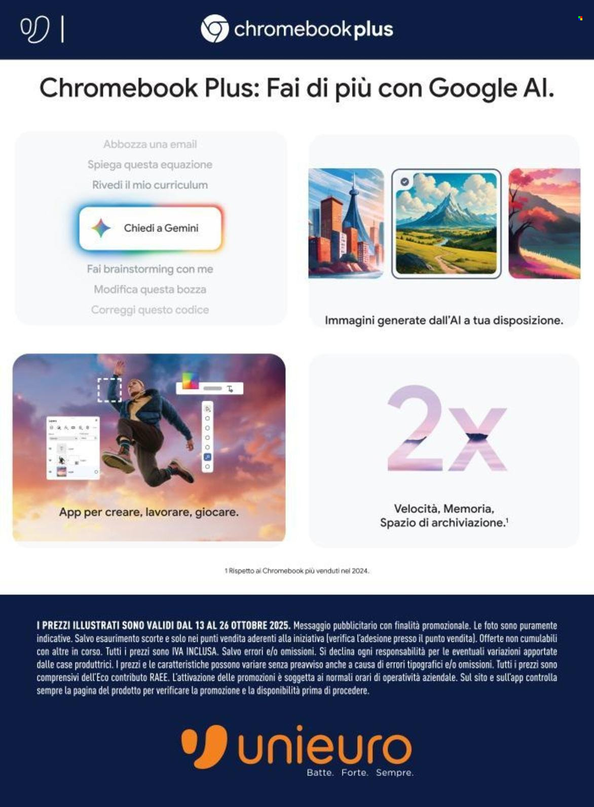 Volantino Unieuro - 13/10/2025 - 26/10/2025. Pagina 8