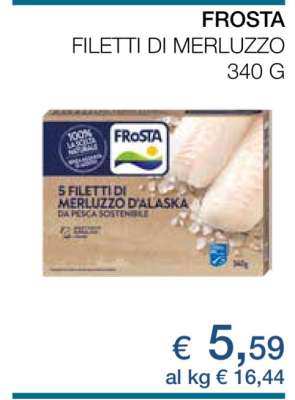 FROSTA Filetti di Merluzzo